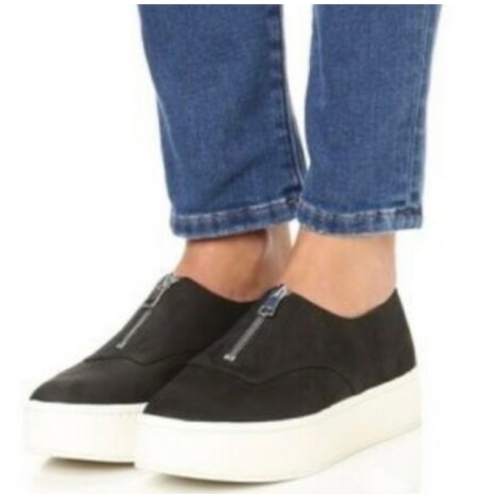 Vince Warner Suede Platform Sneakers